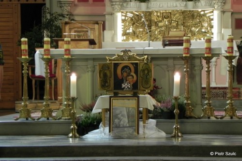 bł Stefan Wincenty Frelichowski relikwie w Katedrze w Kwidzynie