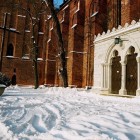 Katedra w zimie